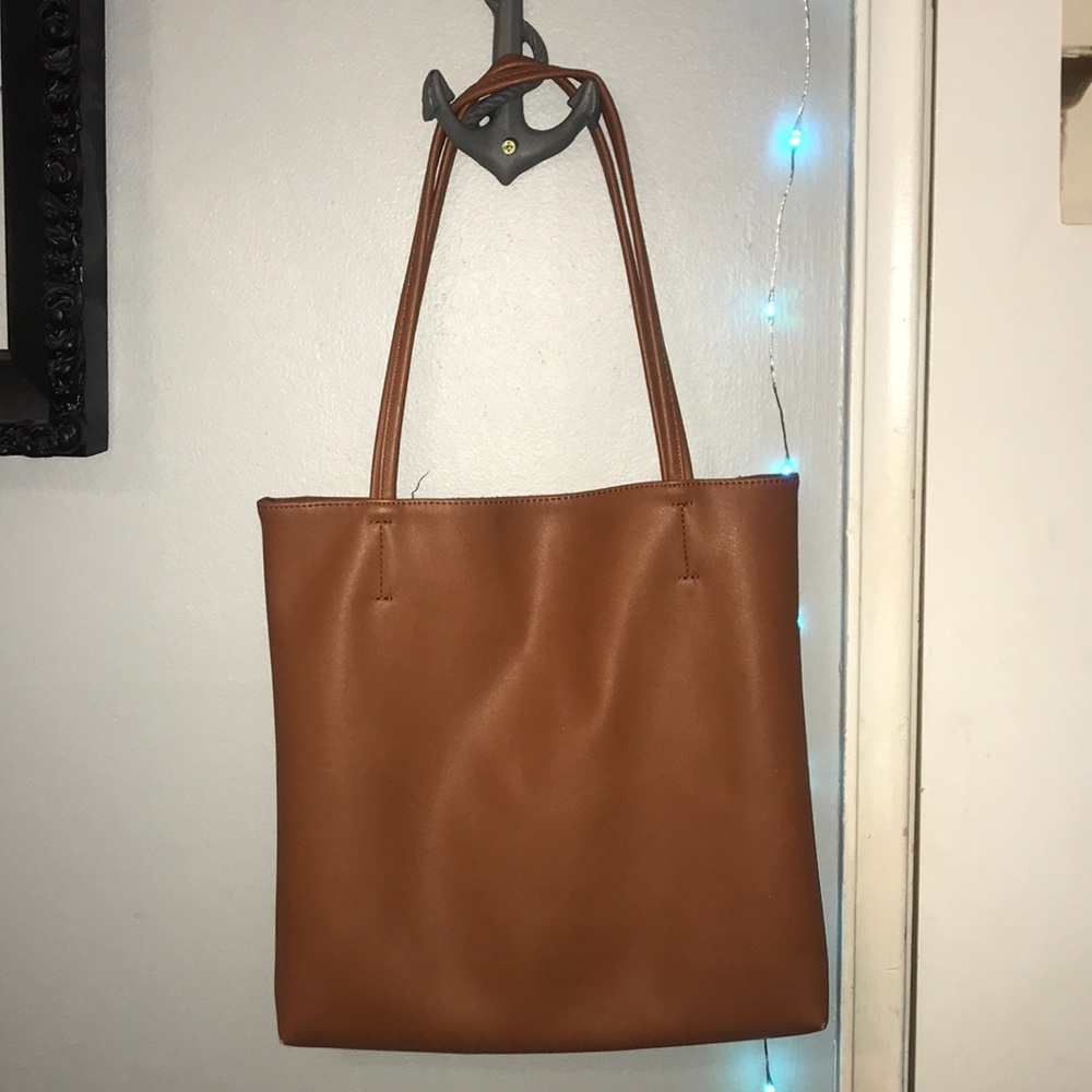 Brown handbag